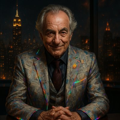 Parody Bernie Madoff Account.
Faked my death, escaped jail & created $BURNIE to buy $AFK.