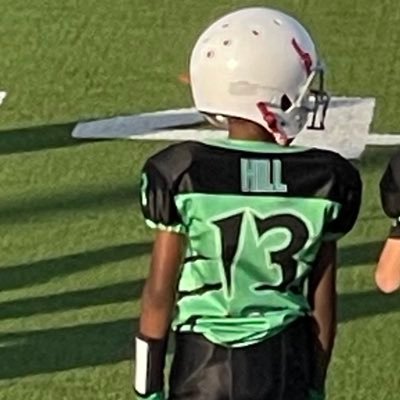 I play football and I’m working for greatness. Getting closer to god and always trying to