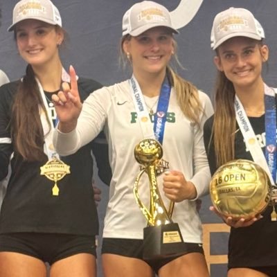 5’11” OH-MADFROG 16 Green - 2024 Max Preps 1st team All American - USAV Nationals MVP & 16 Open 🥇 - 15 Open🥉- 14 Open🥇-2023 TX 5A Champ- 2023 5A TX State MVP