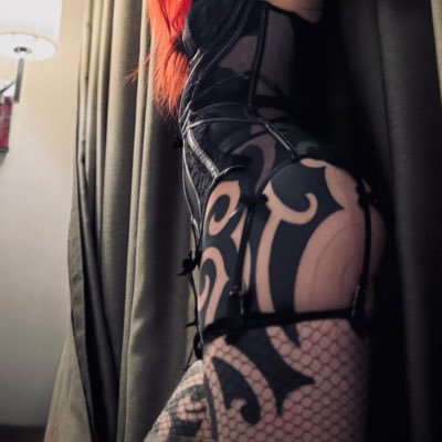 Stigmatophilia • Shibari • Switch|Red-haired Asian with ongoing bodysuit tattoo and split tongue