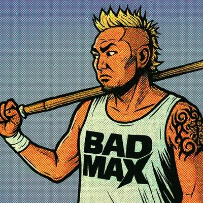 zamurai_pro's profile picture. 酒とタバコと暴れることが大好物。
メキシコで生まれたプロレスラー
BADMAX藤永