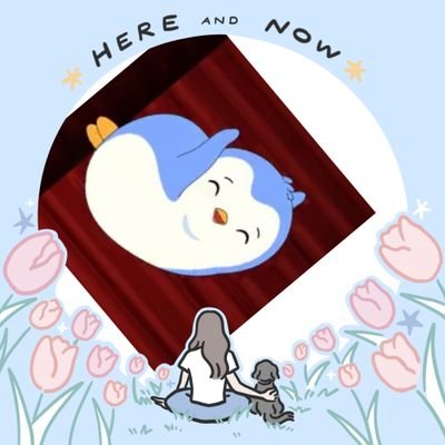 Maybe one day we will meet like penguins and polar bears ~
