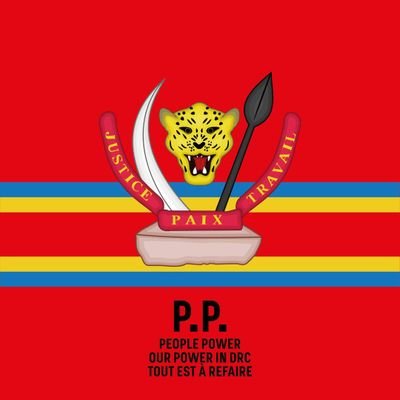 bienvenue sur le compte officiel du parti politique PEOPLE POWER ( P.P. ) Tout est à refaire en République démocratique du Congo. pas un compte FACEBOOK ❌