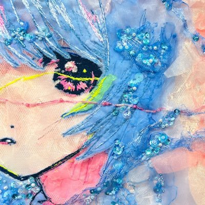 糸と布で絵を作ってます🪡🧵✉️:hinayamada.hyjp@gmail.com ﹡˖˟༝˖˟˖˟ ࣪𓏲ּ ᥫ᭡ ₊ ⊹ ˑ‧⁺ ⊹˚. ִֶicon original:@yuuutu_666