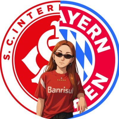 torcedora do internacional e do bayern münchen; licenciada em filosofia; parceira do @FCBayernXtra