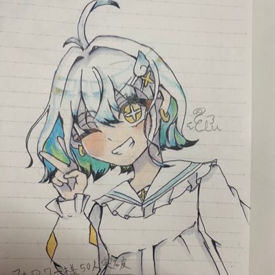 Angel_Fualu7777's profile picture. 中学生です!お絵描きしてるよ〜東方の絵がほとんど！たまにハマったアニメのキャラとか描くかも…無断転載禁止!