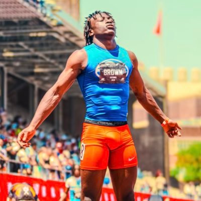 football: Runningback~ 40: 4.4| 6x track All American 400: 46.7 400H: 53.4 |5’9 170| 4 star track athlete