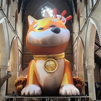 $GORDO from Bonk - massive 9-meter inflatable mascot (created by @bonk_fun).
CA: EkytwTbH17LhDfia9iEgG3F4wwwAe61Ku5J75Qzbbonk