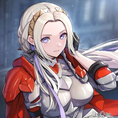 A lewd, pansexual portrayal of Edelgard von Hresvelg from Fire Emblem: Three Houses. 🔞 MDNI || Run by @sxndancer