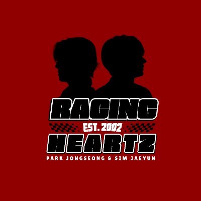 a love page for #JAY 🐈⬛ and #JAKE 🐕 • covering votings, updates, and events 📮 Racing Heartz: Since 2002 hits the track on 𝗝𝘂𝗹𝘆 𝟮𝟳. 🏁