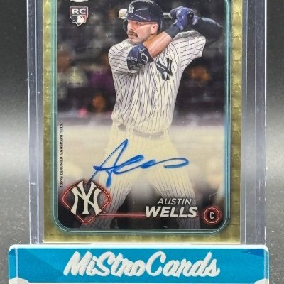 I PC Austin Wells, Aaron Judge, Derek Jeter, Mariano Rivera, Anthony Volpe, other Yankees in general. I post my PC on IG: MistroCards