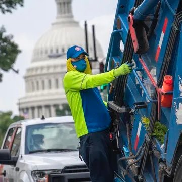 Taking the garbage out in DC for Trump from day 1. Follow me while I expose more trash. MAGA