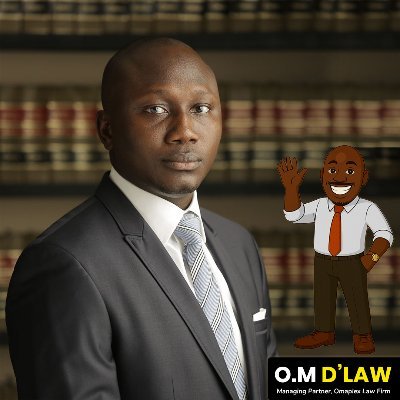 om_dlaw's profile picture. I am O.M. D'LAW. An animated version of Oyetola Muyiwa Atoyebi S.A.N, FCI Arb.