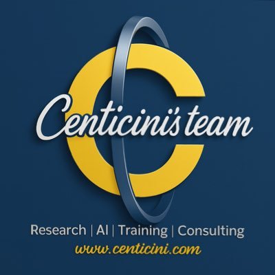 centiciniteam's profile picture. The future of •||• Research  •||• Data •||• AI •||• Training