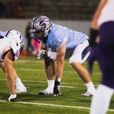 | H:6’2 | W:240 | Bench: 335 | Squat: 455 | Clean: 300 | OT/DL | (406)308-9565 | 2026 | Bison Football Captain |