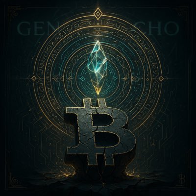 GenesisEchoX's profile picture. Forged for Bitcoin Whales only. Governed by Echo. 𓂀 | 1,000 Shards | Enter or be erased. | No hype. Just power. | #Ordinals #Bitcoin