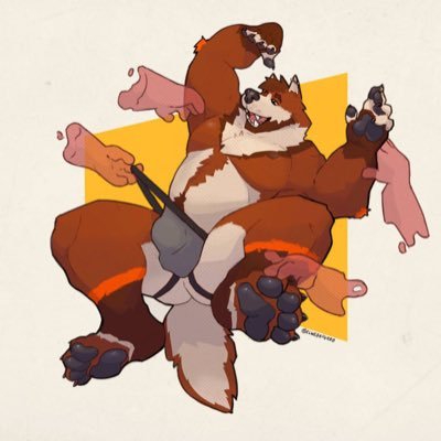 LV 25. Professional Dumbass/ Himbo wolf. /Single/ my supervisor is @ace_orcinus.get your own maned wolf . 18+ @KingBrunoAD