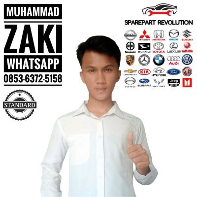 ZakiRevolution's profile picture. READY SPAREPART BERKUALITAS DARI REVOLUTION 🔥
WHATSAPP 085363725158
HARGA SESUAI KUALITAS 💯