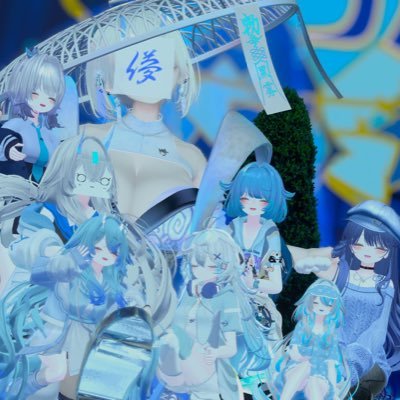 VRC🦈 2024/8月~🦈 maplestory(楓)カンナ284。 ルルネ🦈キプ 森羅 ミルフィ…etc(25?) V感はありませんが撫でられると寝ます。