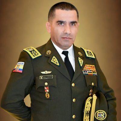 Cuenta oficial del Comandante General de la Policía Nacional del Ecuador