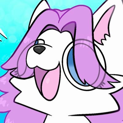 A fluffy n silly Wolp. commissioner not an artist! please don’t use my character for roleplay. 18+ content.