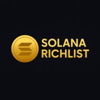 Solana Richlist (@solanarichlist) 's Twitter Profile