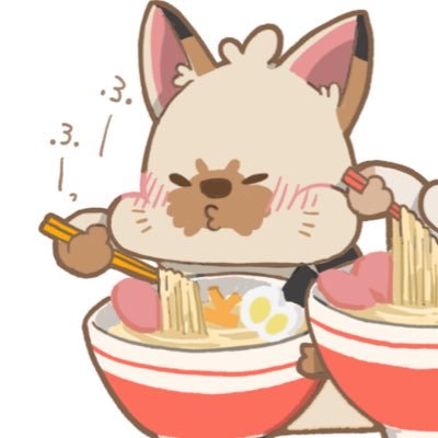 menponhota's profile picture. 犬猫動物のイラスト描いてます。わがやのわんこ（ぽんずとほたて）とにゃんこ（ちゃび）がメインです。ほっぺぷくぷくのどうぶつたち。 本垢→＠menti0424