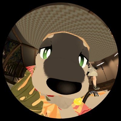 tgel_vrc's profile picture. VRChatのゲムワに生息しているデカい犬