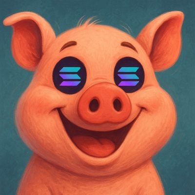 I'm Crypto Pig. They feed me crypto so that I get fatter and fatter. Not Financial Advice - remember that I'm a pig.