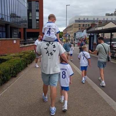 Emma, Freya & Theo! 👨👩👧👦💞💙 , #nffc #ThenNowForeverForest #COYR ⚽