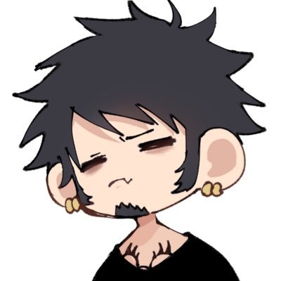雑多垢|18↓|ワンピ ⚔️ 🍍|ヒプマイ💙🐴🐰🕊️|3L全部いける👍|地雷なし|気紛れで絵描いてます|🗝:@sametake0824