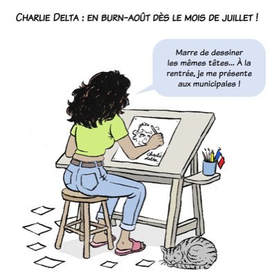 Dessinatrice sarcastique d'intérêt local sévissant dans les pages de Sud Ouest