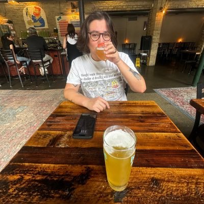 Probably thinking about lambic and coffee • Below average folk singer • Sometimes a journalist •