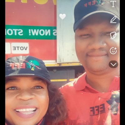 Head of EFF GBV Help Desk Tshwane Region
EFF SRCT Member
An Activist of Note!
Very open ,friendly but Private