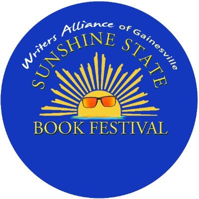 SunshineSTBookF's profile picture. Welcome to all the authors and visitors who will be coming to the next great Sunshine State Book Festival on January 24, 2026  in Gainesville, Florida.