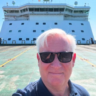 #captainlarsskjoldhansen Captain on Ro-Ro vessel FLANDRIA SEAWAYS, Danish shipping company, DFDS.