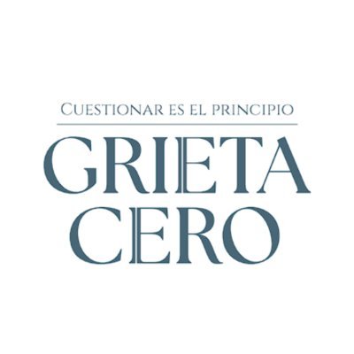 grietacero's profile picture. Cuestionar es el principio, pues cada duda es una grieta en el muro de los dogmas.