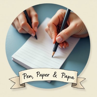 Welcome to Pen, Paper & Papa — a heartwarming maths learning channel where a father teaches his young daughter step by step, using just pen, paper, and patience