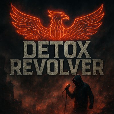 DetoxRevolver's profile picture. Detox Revolver makes raw, defiant anthems for the restless, the driven & the broken. Music born from scars, built for war, and lit with the fire to evolve.