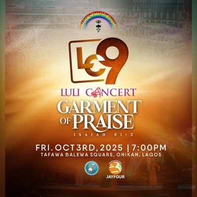 Luli Concert is a gospel music concert powered by Elberachah Worship Ministry for Celestial Church of Christ. #luliconcert