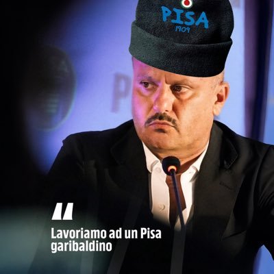 il sogno del pisano è alzarsi a mezzogiorno, guardare verso il mare e non vedere più livorno