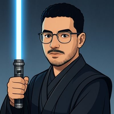 Padawan viajando por uma galáxia muito, muito distante, guiado pela Força e pela lei, em busca de me tornar um Jedi.