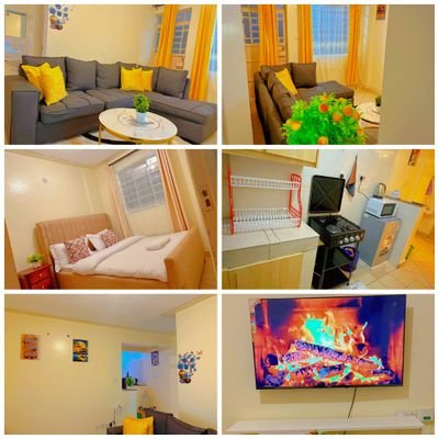 Fully furnished studio/one/two BnB apartments, South B, Nairobi Kenya. Call or WhatsApp +254707333112
