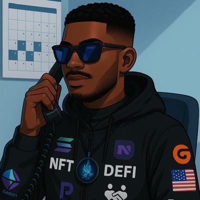 Defiprof1's profile picture. Web3 Appointment Setter 🚀 | Helping DeFi, NFT, meme,GameFi devs fill their calendars with qualified calls 📅 |DM CALLS”or book → https://t.co/kGTwGr7NrG