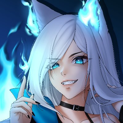 - 🇩🇪 German 🔥 Fire-Wolf 🐺 Vtuber -
♥ Variety + Lost + Quatscht gern ♥
Profile Picture/Model/Header by @SukeraSuki