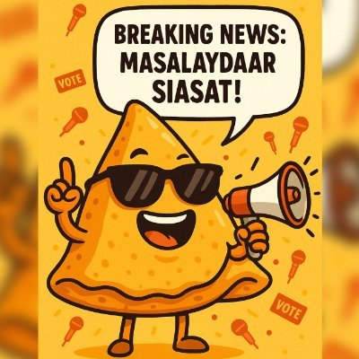 SiasiSamosa's profile picture. Thanda logic? Garam Samosa ready hai!