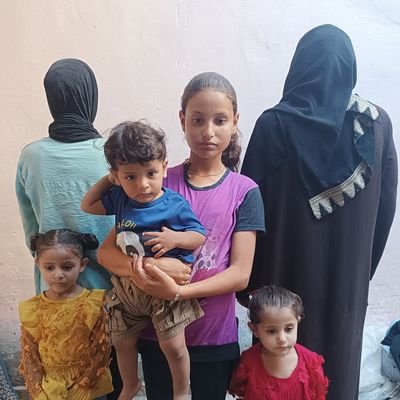 I am Nahla from Gaza. I need help to feed the young children and pay the rent. Investigation has been completed by.@RadioWatermelon