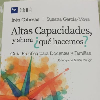 Mujer, madre, maestra y cebra🦓
Educación=Motivación+Conexión Emocional.
Estudiando y formando sobre las Altas Capacidades en el aula.