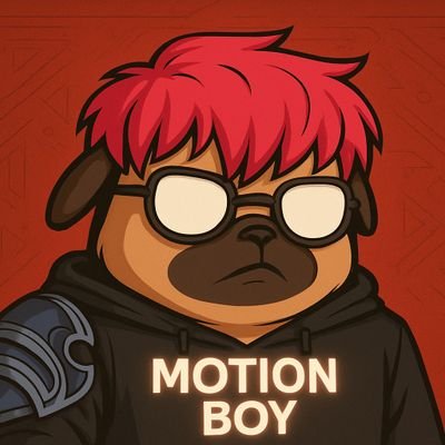 motionboyyyy's profile picture. Crypto since 16 · Daily Degen Trader · Blockchain Data Nerd · Chasing $1M• I don’t think I just trade • Ape mode 24/7