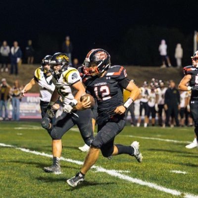 JerickHumphreys's profile picture. Hesston 2027 | 4.0 GPA | QB | 6’1 | 195 lbs | Football | Basketball | Baseball | (620) 386-0933